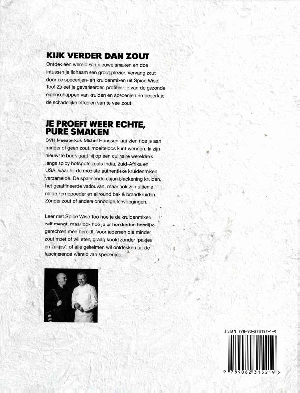 Achterkant van Spice Wise Too