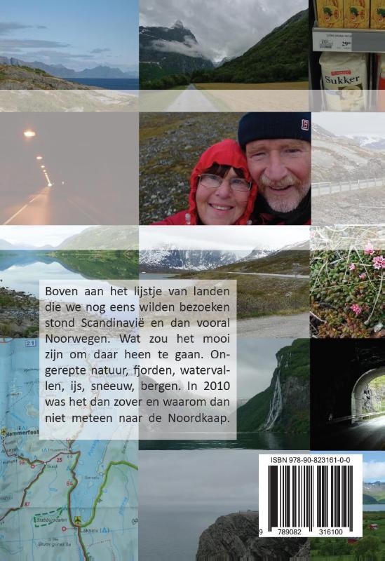 Achterkant van Naar de Noordkaap