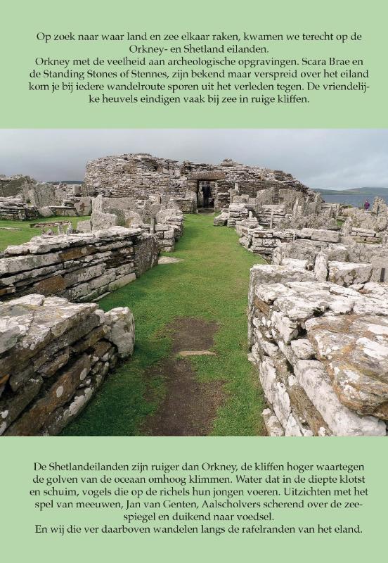 Achterkant van Orkney/Shetland