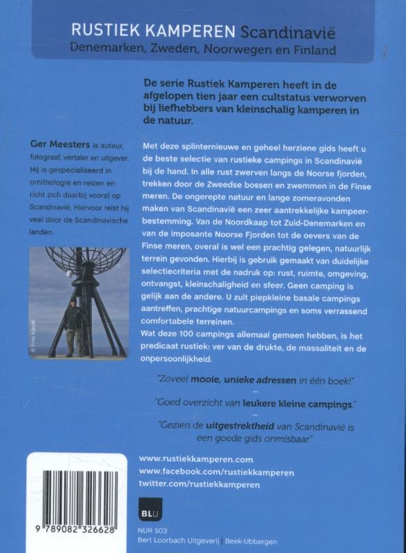 Achterkant van Scandinavië