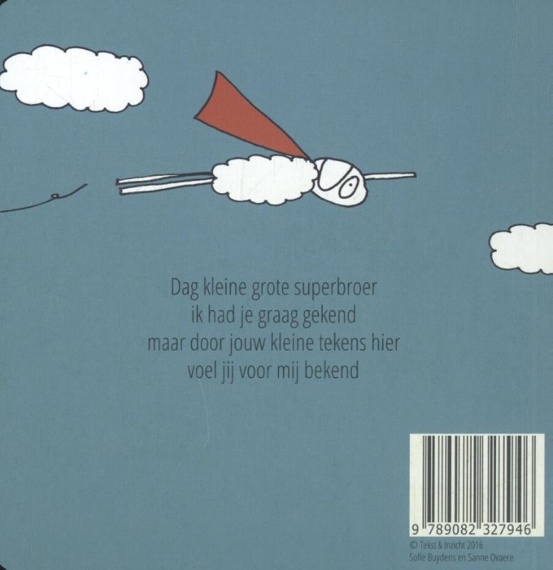 Achterkant van Mijn kleine grote broer