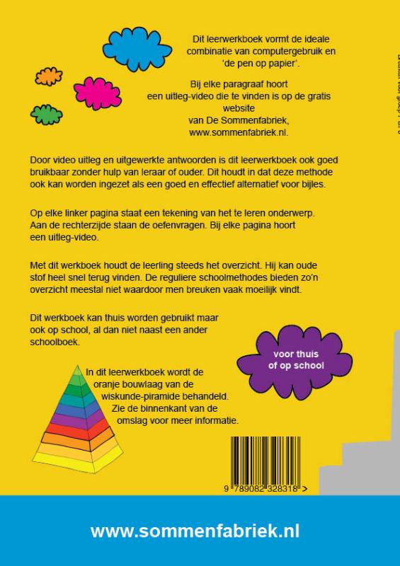 Achterkant van Leerwerkboek