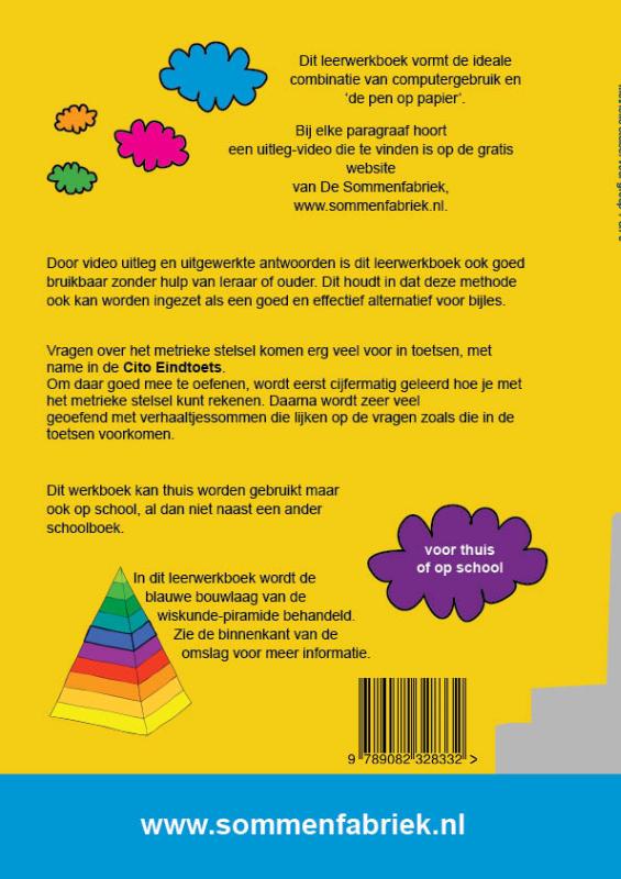 Achterkant van Leerwerkboek