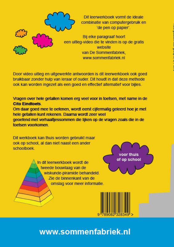 Achterkant van Leerwerkboek