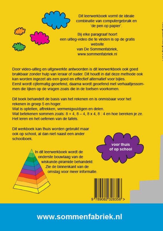 Achterkant van Leerwerkboek