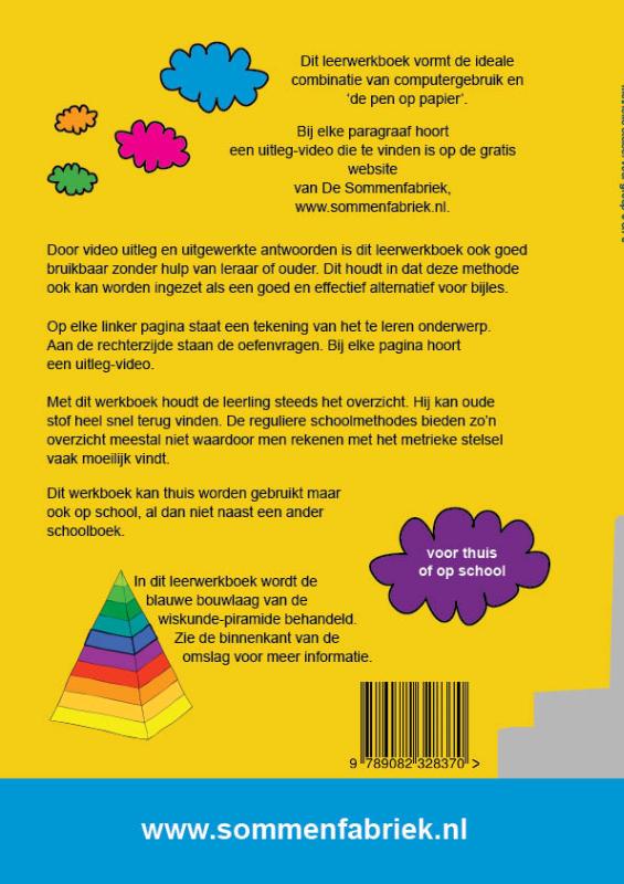 Achterkant van Leerwerkboek