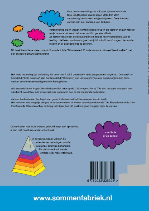 Achterkant van Antwoordenboek