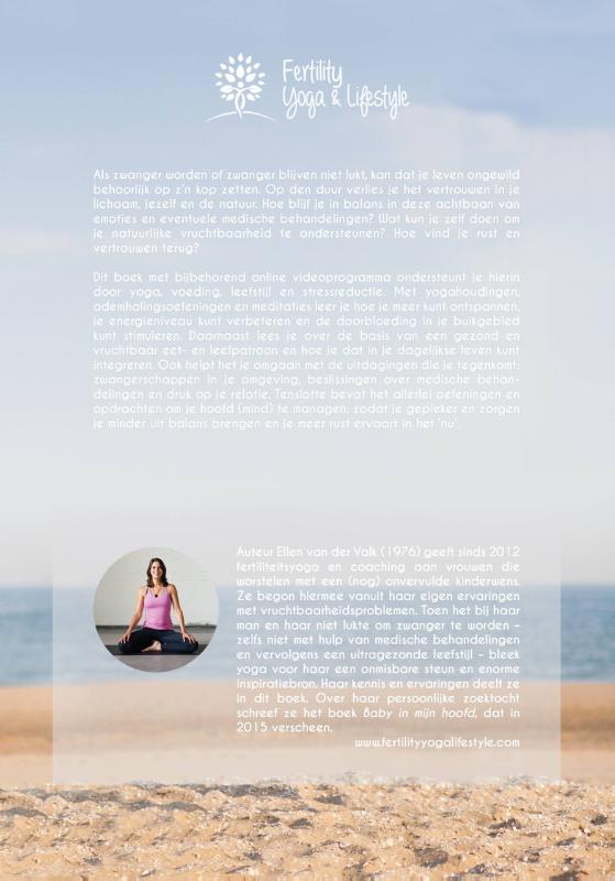 Achterkant van Fertility yoga & lifestyle