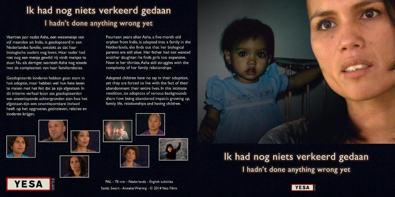 Achterkant van Ik had nog niets verkeerd gedaan