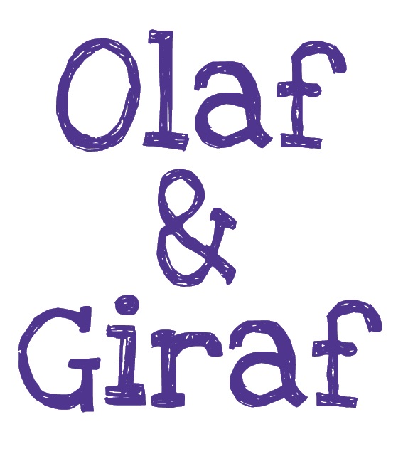 Achterkant van Olaf & Giraf en de Grote Plons
