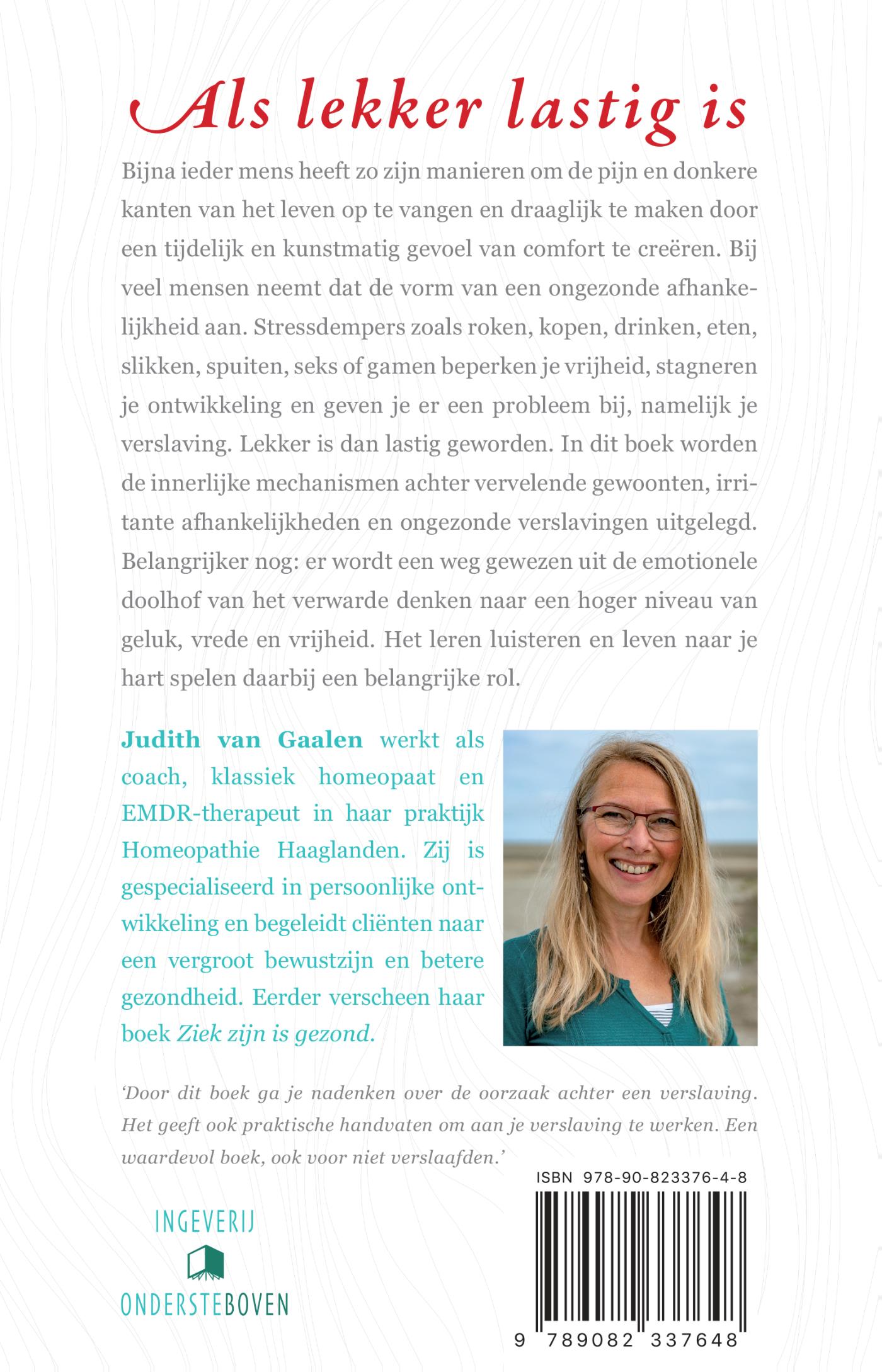 Achterkant van Als lekker lastig is