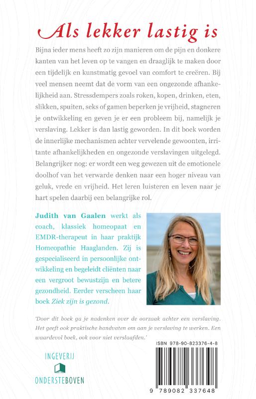 Achterkant van Als lekker lastig is