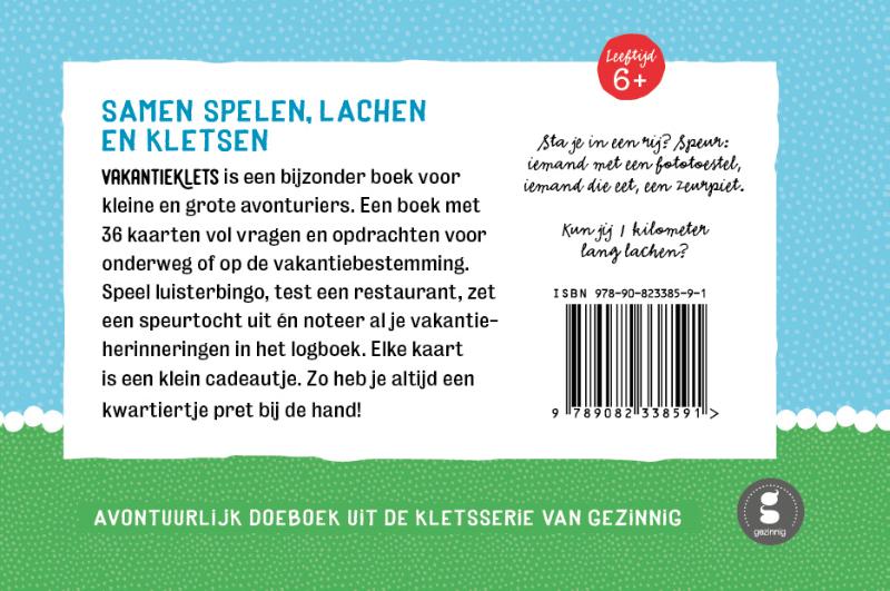 Achterkant van editie 1