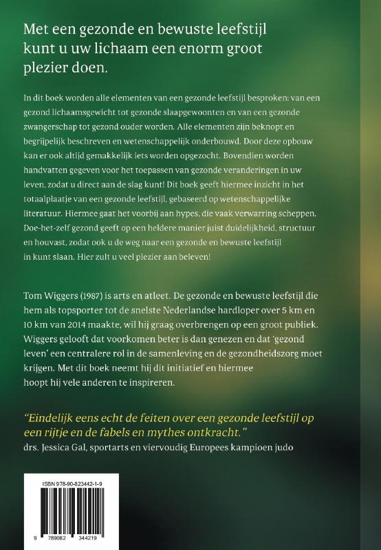 Achterkant van Doe-het-zelf gezond