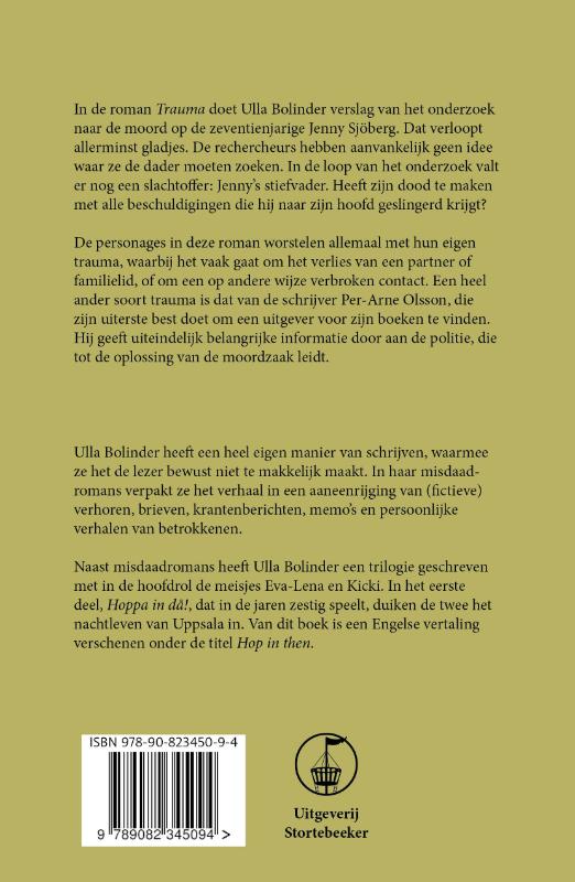 Achterkant van Trauma