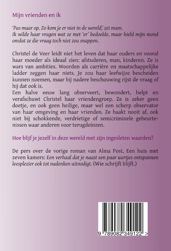 Achterkant van Mijn vrienden en ik