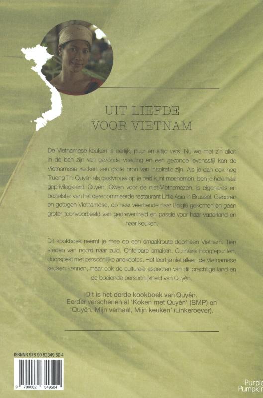 Achterkant van Uit liefde voor Vietnam