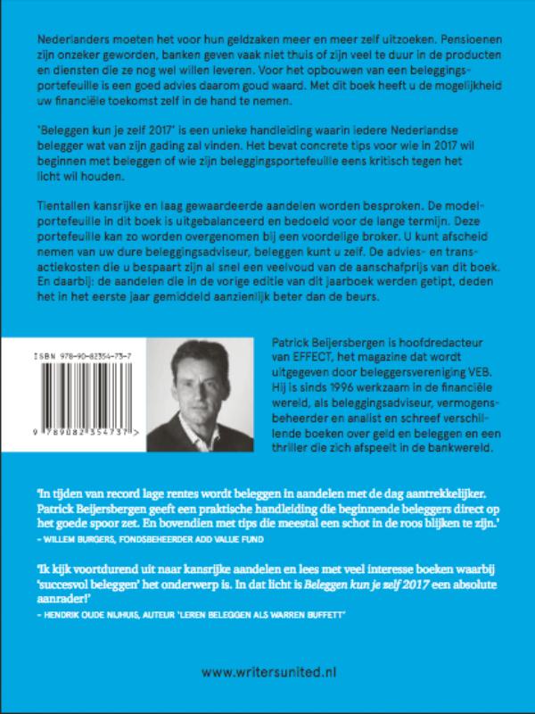 Achterkant van 2017