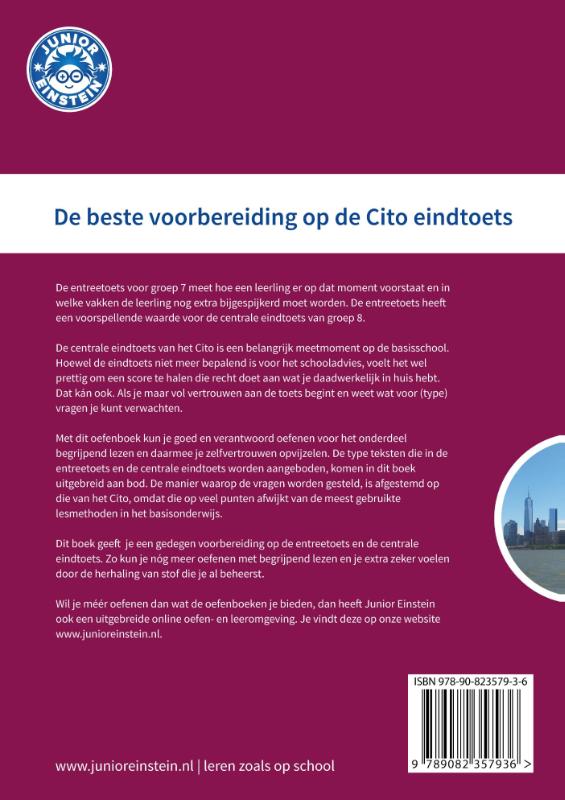 Achterkant van 1; Groep 7+8