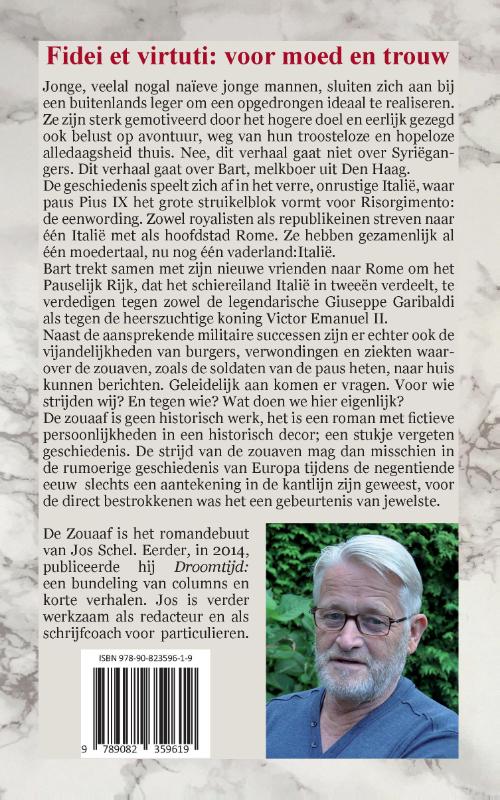 Achterkant van De zouaaf