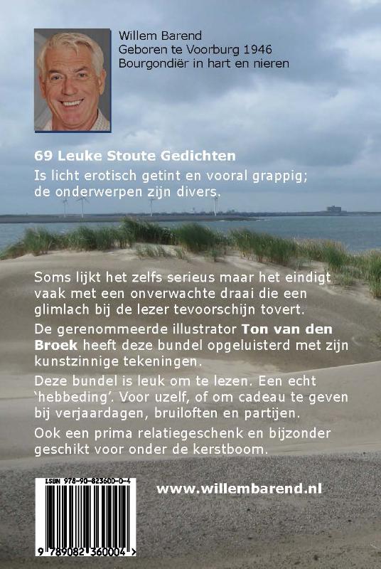 Achterkant van 69 leuke stoute gedichten