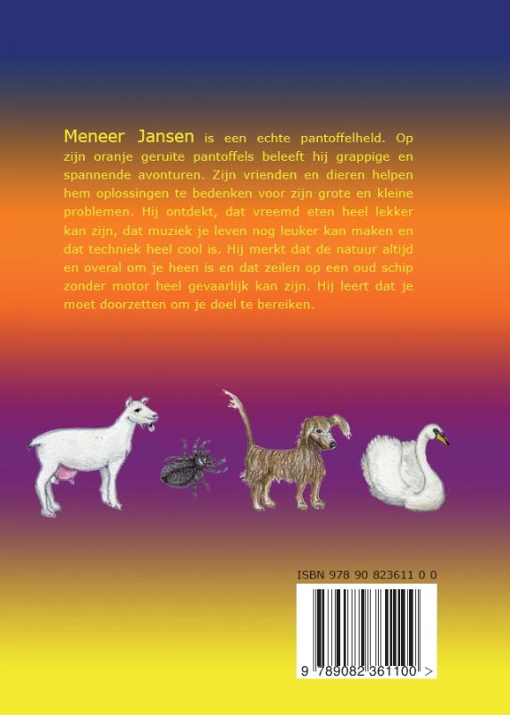 Achterkant van Meneer Jansen