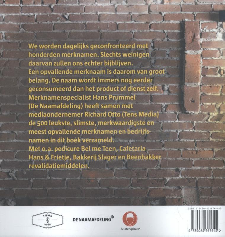Achterkant van Namespotting