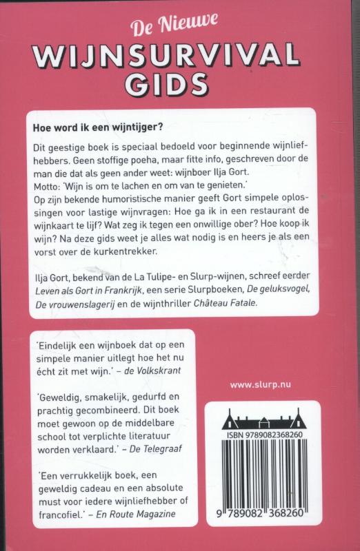 Achterkant van De nieuwe wijnsurvivalgids