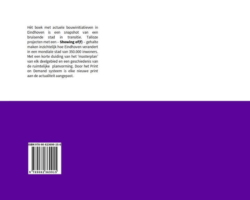 Achterkant van Showing of(f) Eindhoven