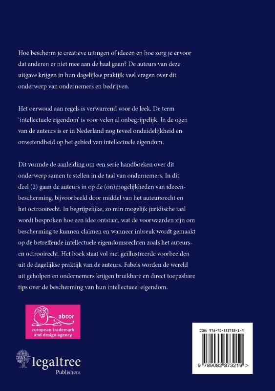 Achterkant van 2 Bescherming van ideeën