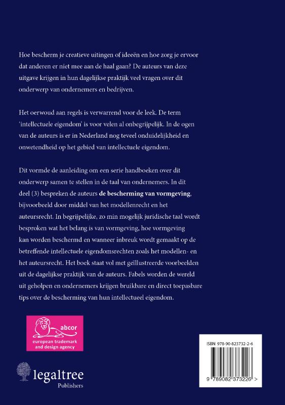 Achterkant van 3 Vormgeving