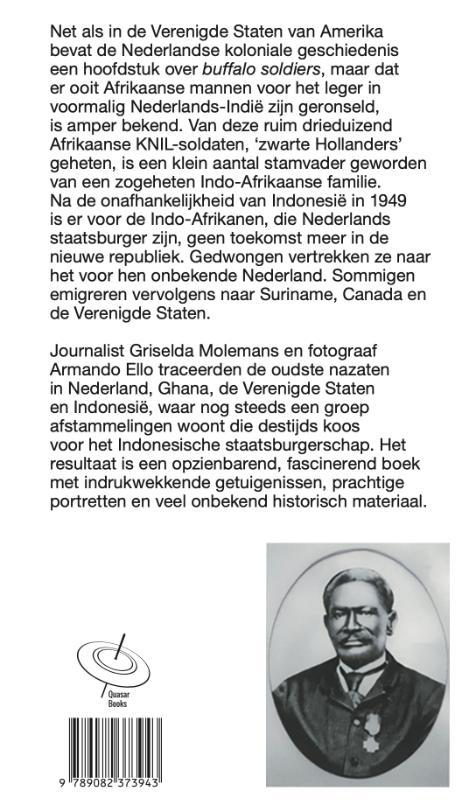 Achterkant van Zwarte huid, Oranje hart