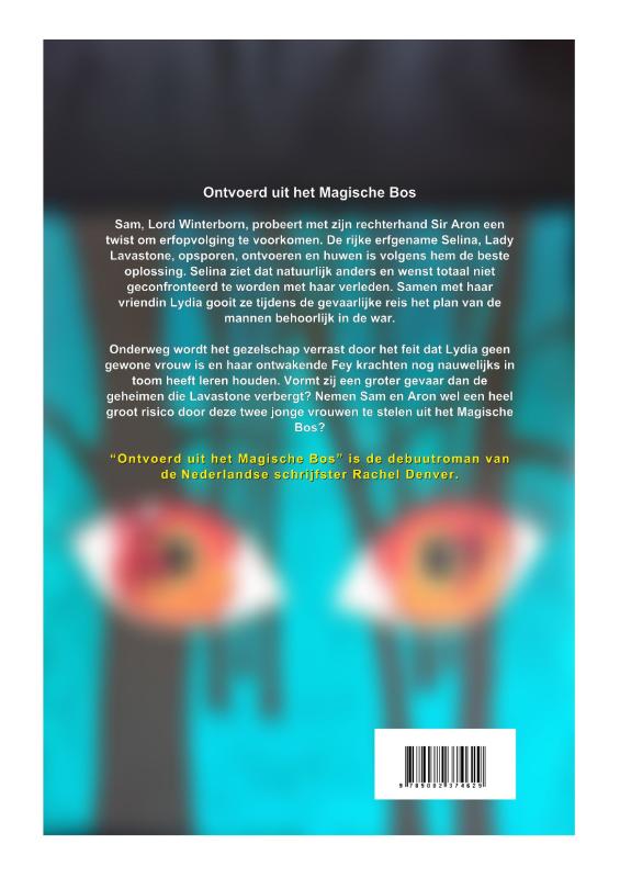 Achterkant van Ontvoerd uit het Magische Bos
