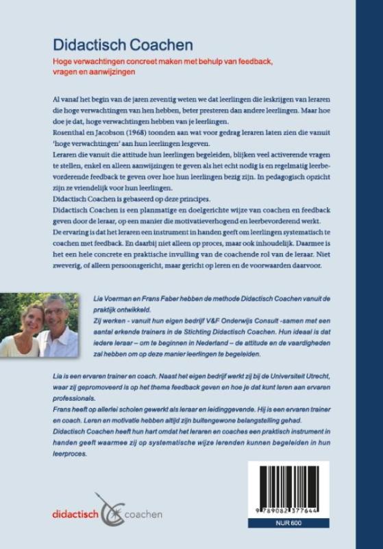 Achterkant van Didactisch Coachen