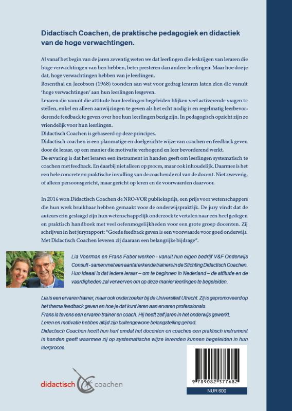 Achterkant van Didactisch Coachen