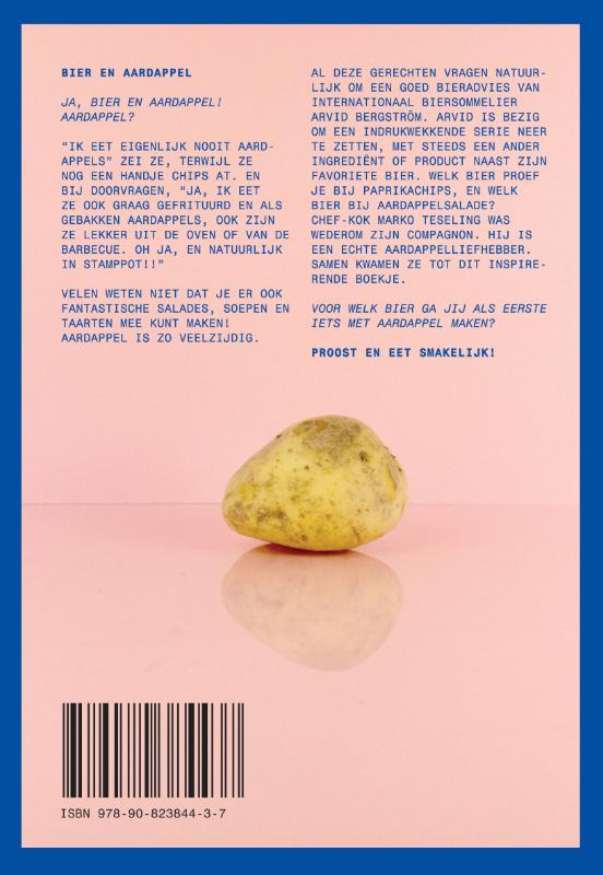Achterkant van Bier en Aardappel