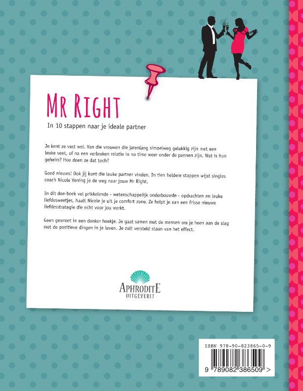 Achterkant van Mr Right
