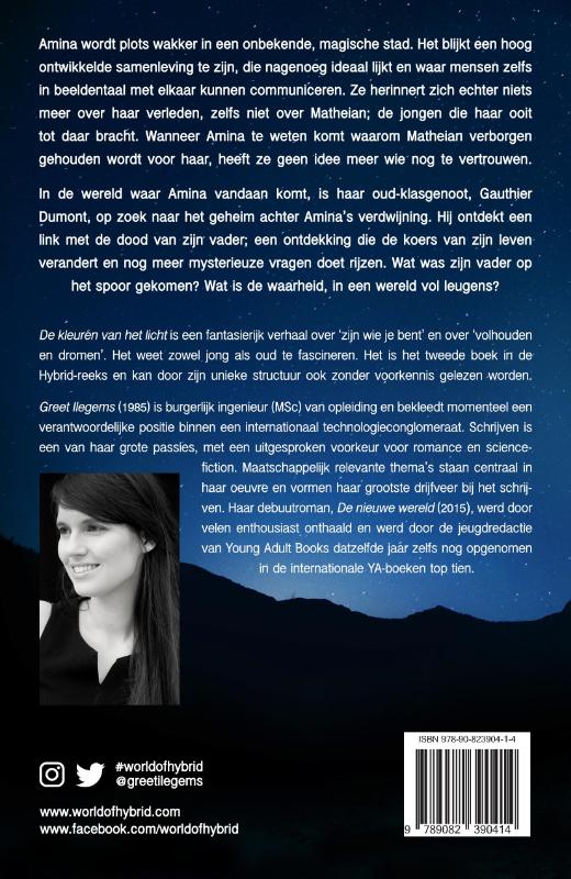Achterkant van De kleuren van het licht