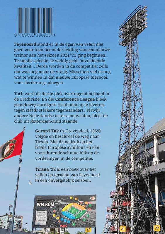 Achterkant van Tirana '22