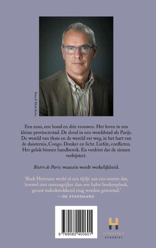 Achterkant van Bistro de Paris