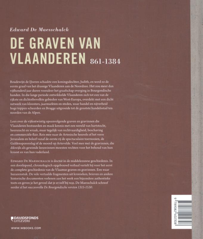 Achterkant van De Graven van Vlaanderen