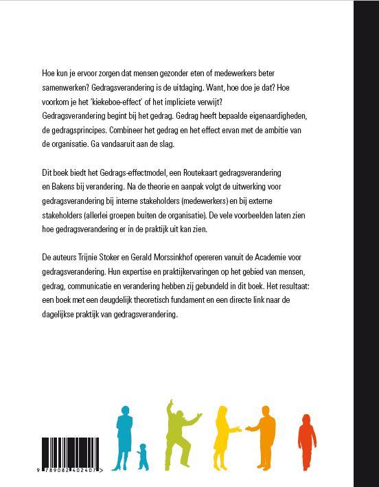 Achterkant van Beweging in gedrag