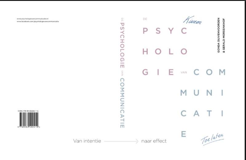 Achterkant van De psychologie van communicatie