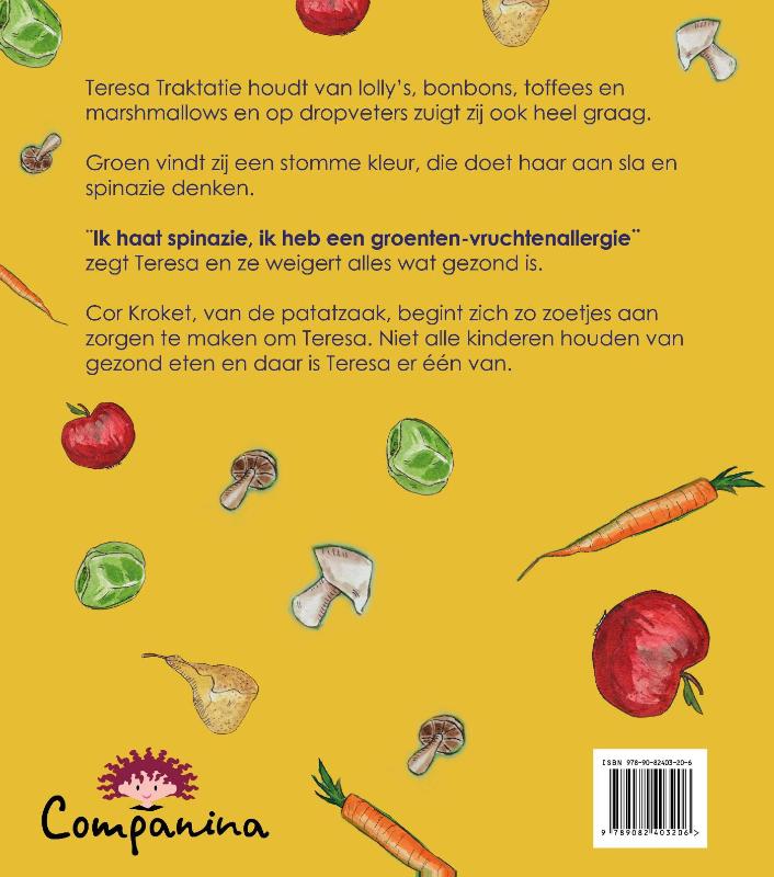 Achterkant van Teresa Traktatie