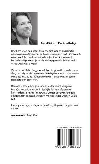 Achterkant van Passie in Bedrijf