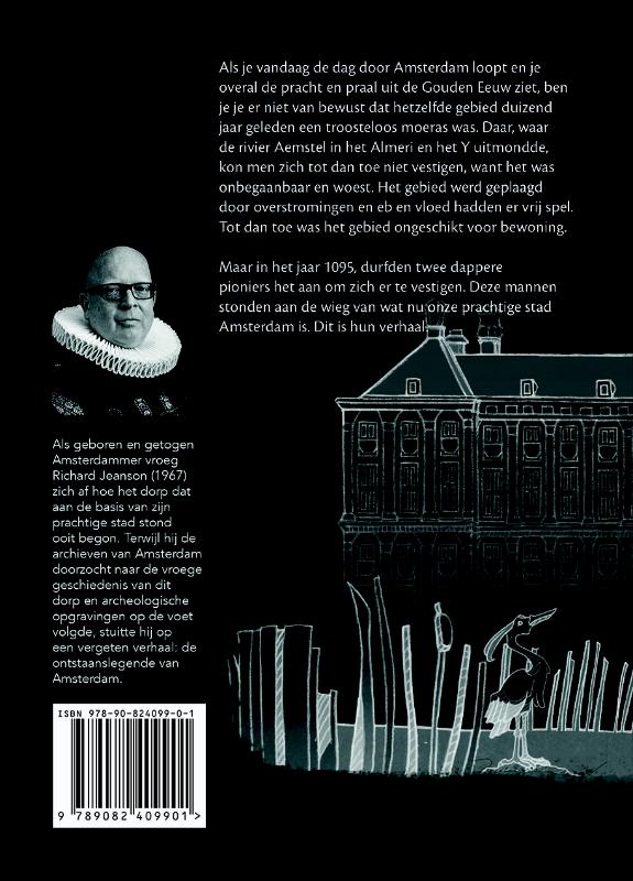 Achterkant van De legende van Amsterdam
