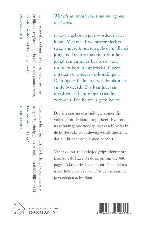 Achterkant van Het smelt