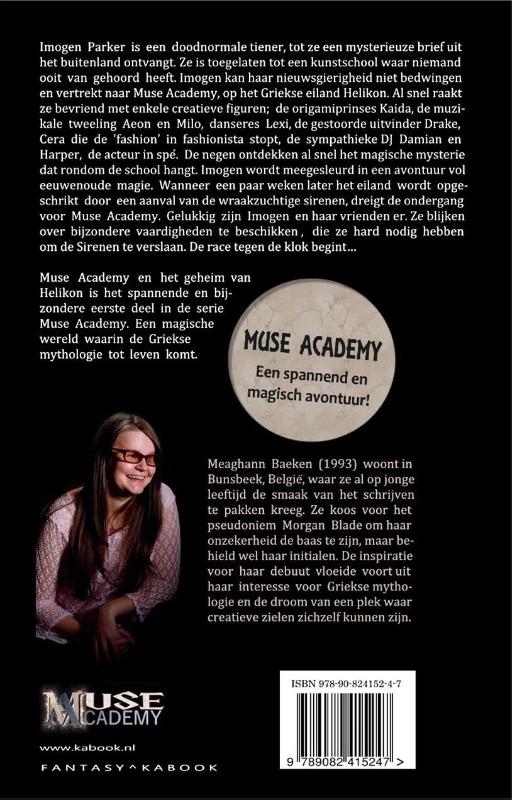 Achterkant van Muse Academy en het geheim van Helikon