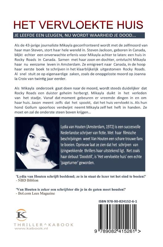 Achterkant van Het vervloekte huis