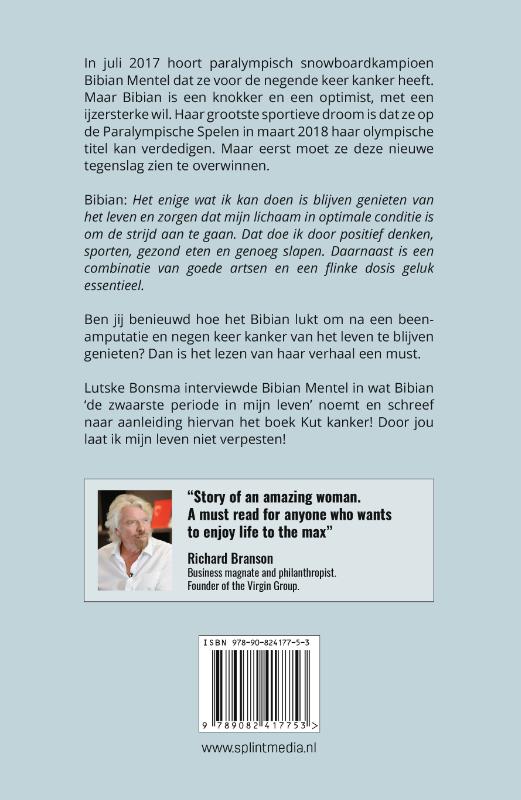 Achterkant van Kut Kanker!